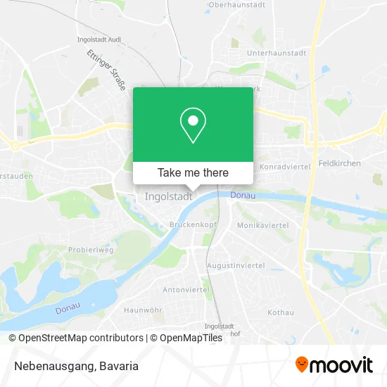 Карта Nebenausgang