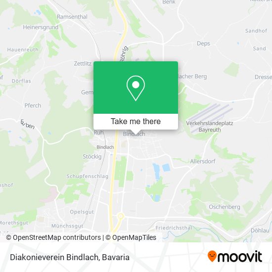 Diakonieverein Bindlach map
