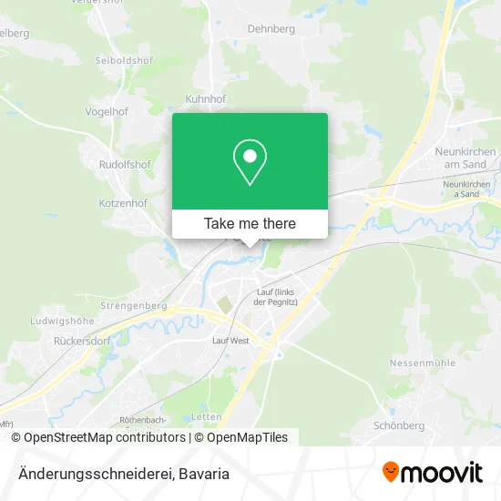 Карта Änderungsschneiderei