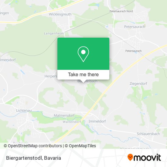 Карта Biergartenstodl