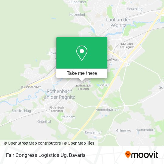 Fair Congress Logistics Ug map