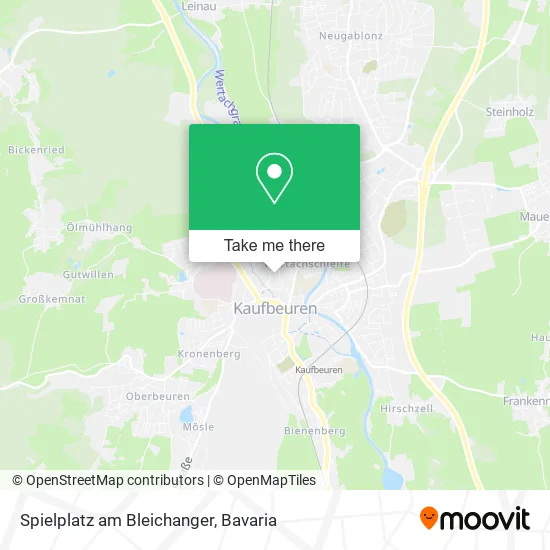 Карта Spielplatz am Bleichanger