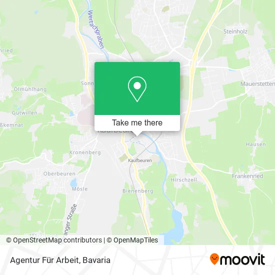 Карта Agentur Für Arbeit