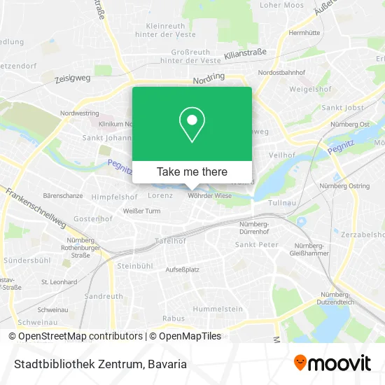 Карта Stadtbibliothek Zentrum