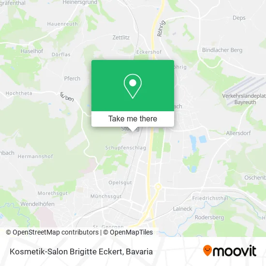 Карта Kosmetik-Salon Brigitte Eckert