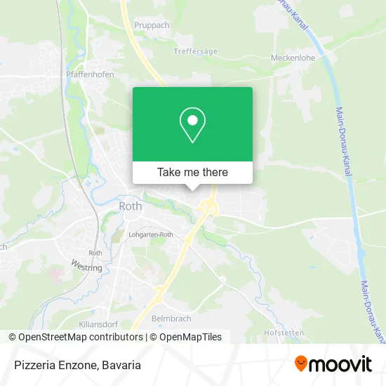 Карта Pizzeria Enzone