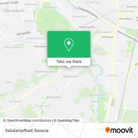 Карта Salzdampfbad