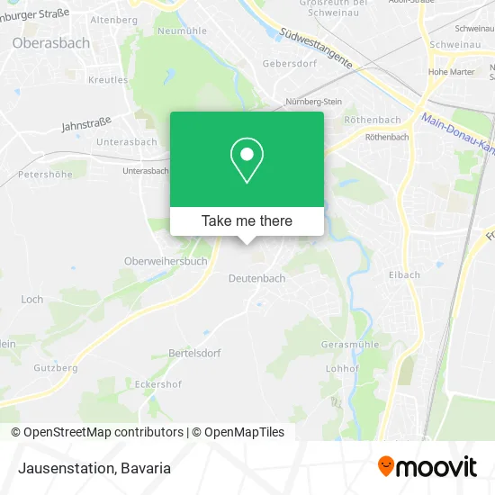 Jausenstation map