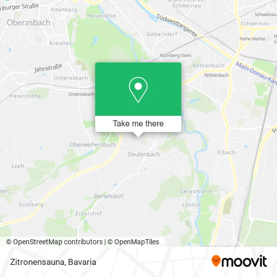 Карта Zitronensauna