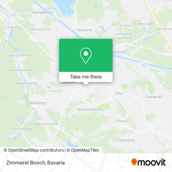 Карта Zimmerei Bosch