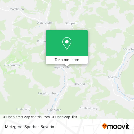 Карта Metzgerei Sperber