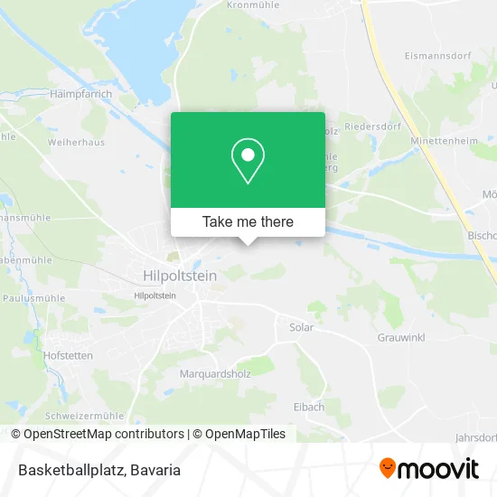 Карта Basketballplatz