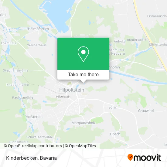 Карта Kinderbecken