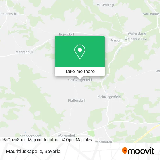 Карта Mauritiuskapelle