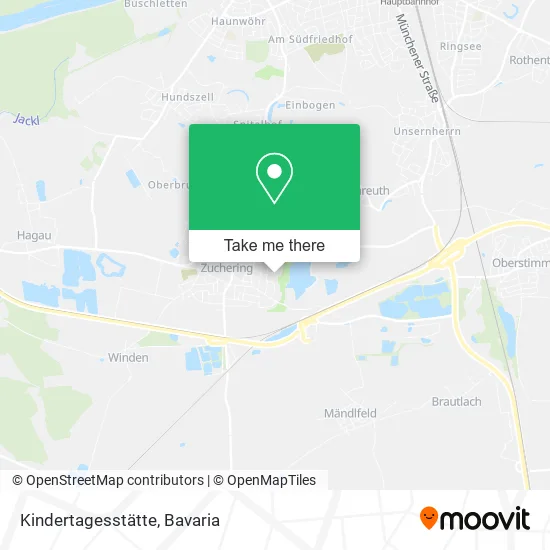 Карта Kindertagesstätte