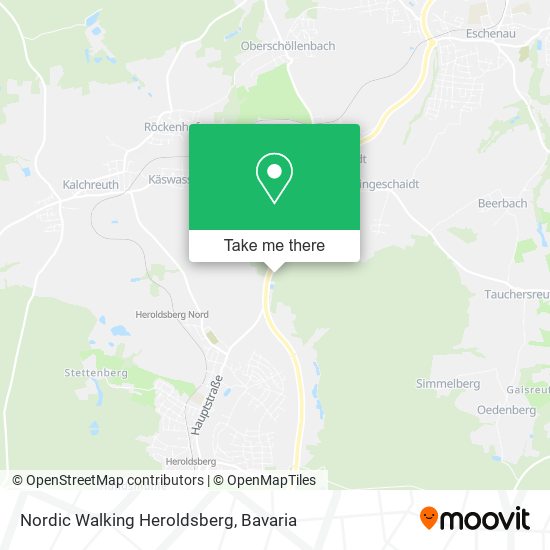 Карта Nordic Walking Heroldsberg