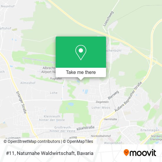 #11, Naturnahe Waldwirtschaft map