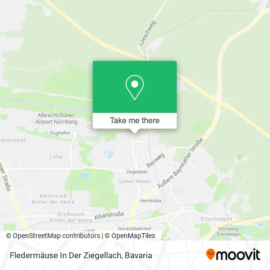 Карта Fledermäuse In Der Ziegellach