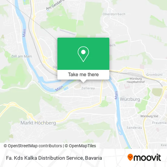 Карта Fa. Kds Kalka Distribution Service