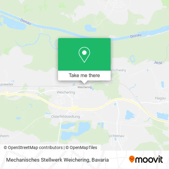 Карта Mechanisches Stellwerk Weichering