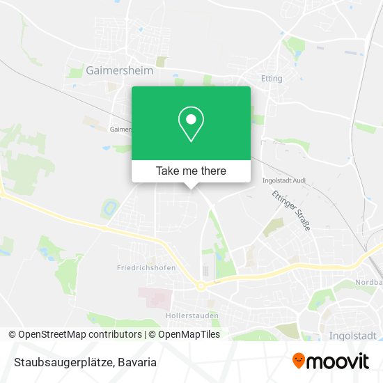 Staubsaugerplätze map