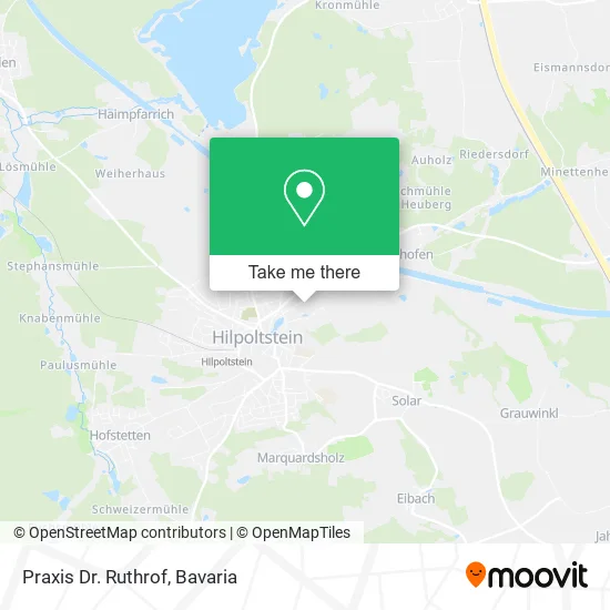 Карта Praxis Dr. Ruthrof