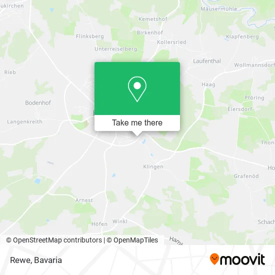 Карта Rewe