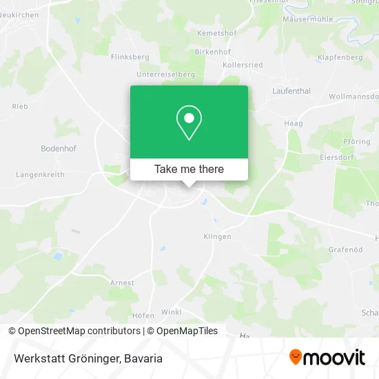 Карта Werkstatt Gröninger