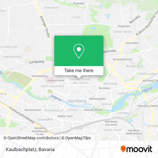 Карта Kaulbachplatz