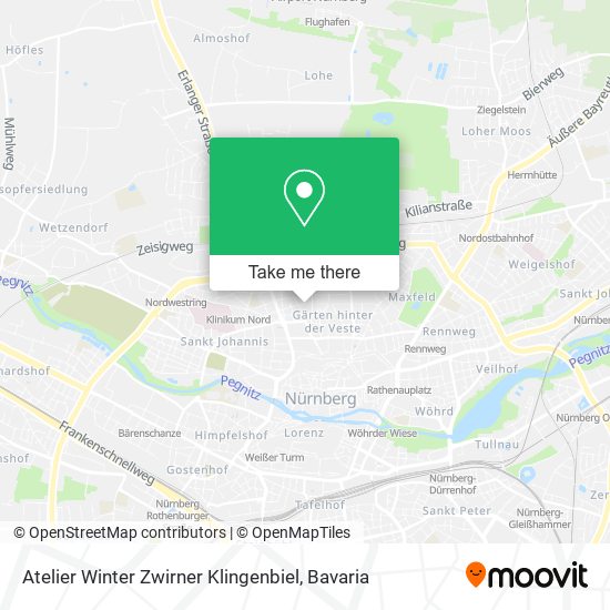 Atelier Winter Zwirner Klingenbiel map