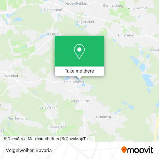 Карта Veigelweiher