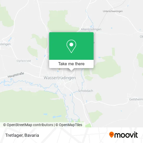 Карта Tretlager