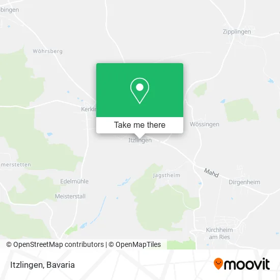 Карта Itzlingen
