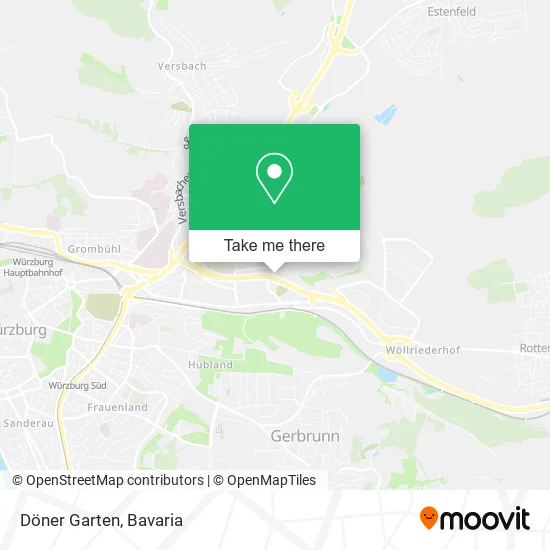 Карта Döner Garten