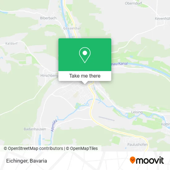 Карта Eichinger