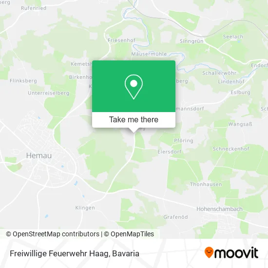 Карта Freiwillige Feuerwehr Haag