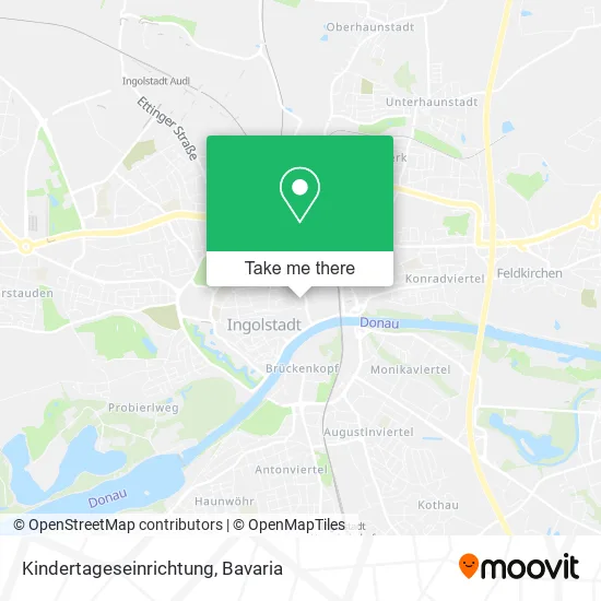 Карта Kindertageseinrichtung