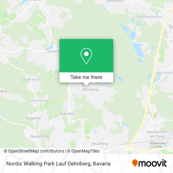 Nordic Walking Park Lauf Dehnberg map