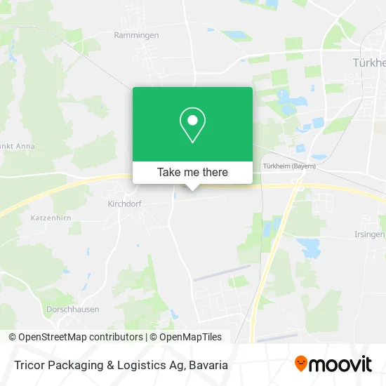 Tricor Packaging & Logistics Ag map