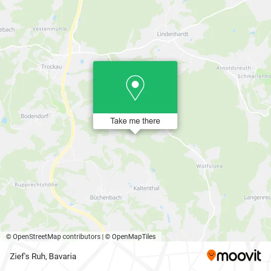Карта Zief's Ruh