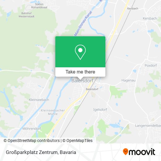 Großparkplatz Zentrum map