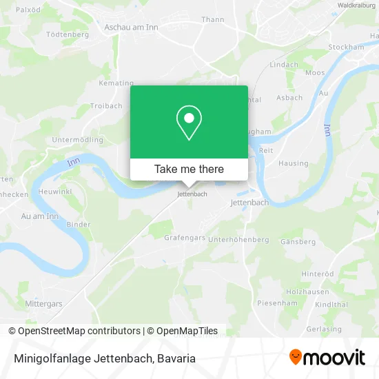 Карта Minigolfanlage Jettenbach