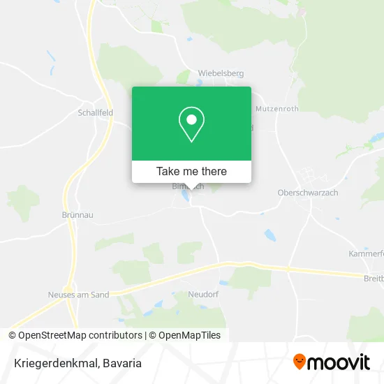 Карта Kriegerdenkmal