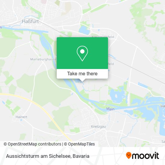 Aussichtsturm am Sichelsee map