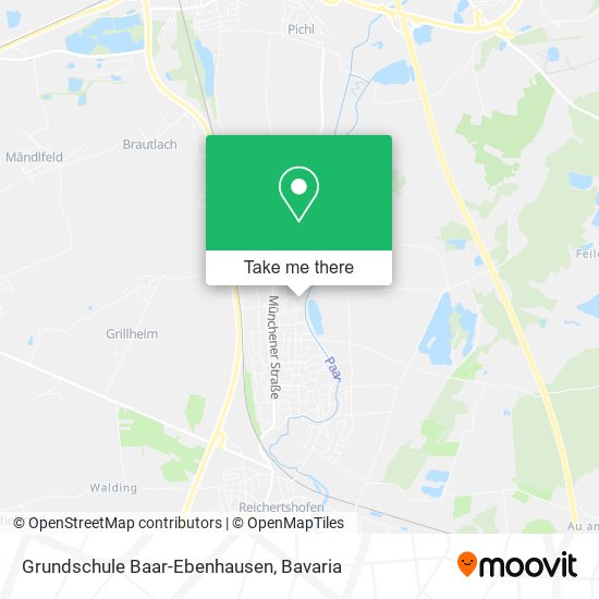 Grundschule Baar-Ebenhausen map