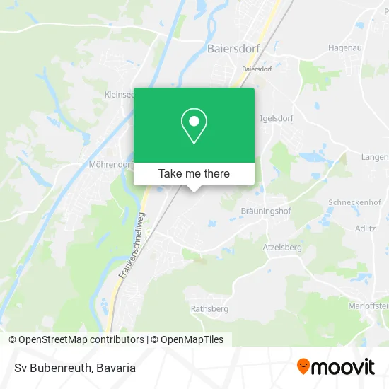 Карта Sv Bubenreuth