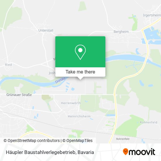 Häupler Baustahlverlegebetrieb map