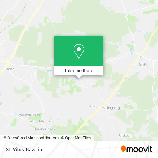 Карта St. Vitus