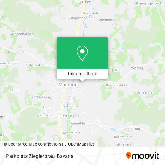 Parkplatz Zieglerbräu map