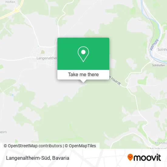 Карта Langenaltheim-Süd